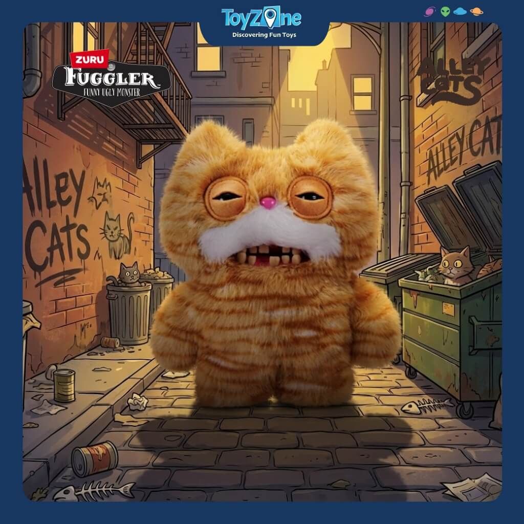 Mô hình đồ chơi sưu tầm Fuggler Alley Cats 9inch ZURU TOYS