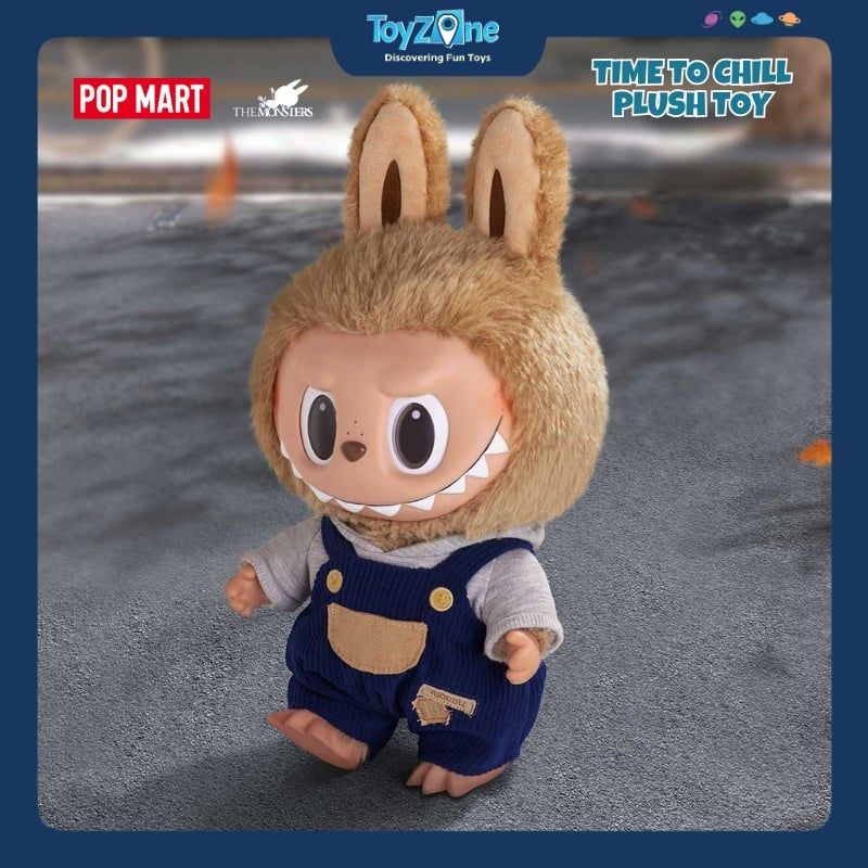 Mô hình Gấu bông Labubu Time To Chill Vinyl Plush Doll 38cm POP MART