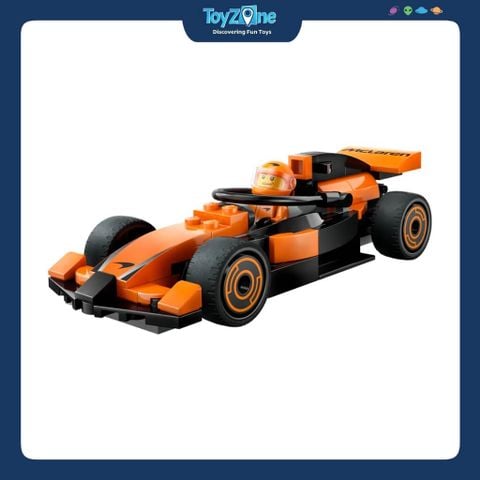 Bộ đồ chơi mô hình lắp ráp xe F1 Driver With McLaren Race Car LEGO CITY