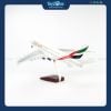 Mô hình máy bay Emirates Airbus A380 47cm lắp ráp có đèn Everfly