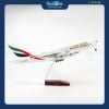 Mô hình máy bay Emirates Airbus A380 47cm lắp ráp có đèn Everfly