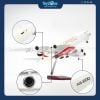 Mô hình máy bay Emirates Airbus A380 47cm lắp ráp có đèn Everfly