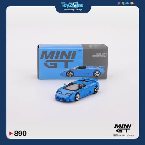 Mô hình xe Bugatti EB110 1:64 MiniGT