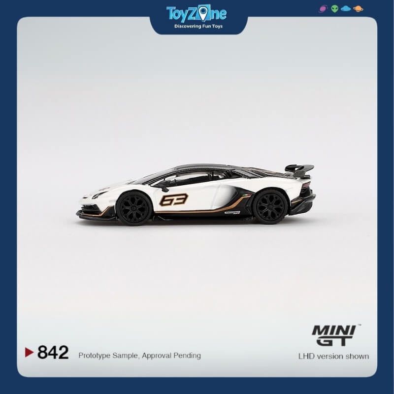 Mô hình xe Lamborghini Aventador SVJ 63 1:64 MiniGT