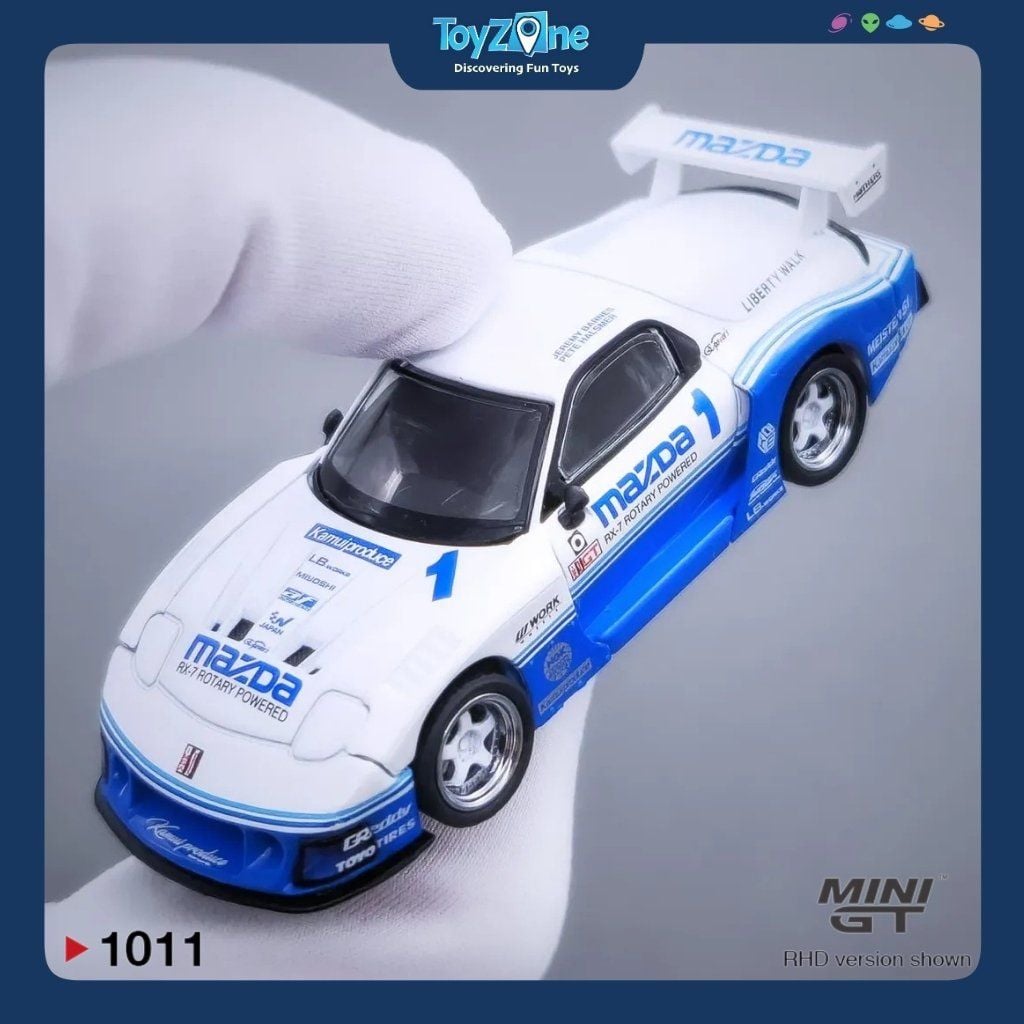 Mô hình xe Mazda RX-7 LB-Super Silhouette 1:64 MiniGT