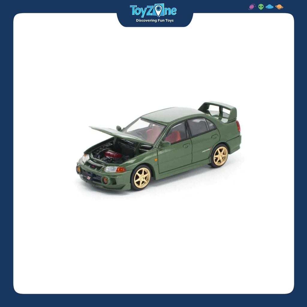 Mô hình xe Mitsubishi Lancer Evolution IV 1:64 POP RACE