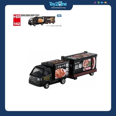 Mô hình xe Subaru Sambar Kitchen Trailer No.142-06 TOMICA LONG