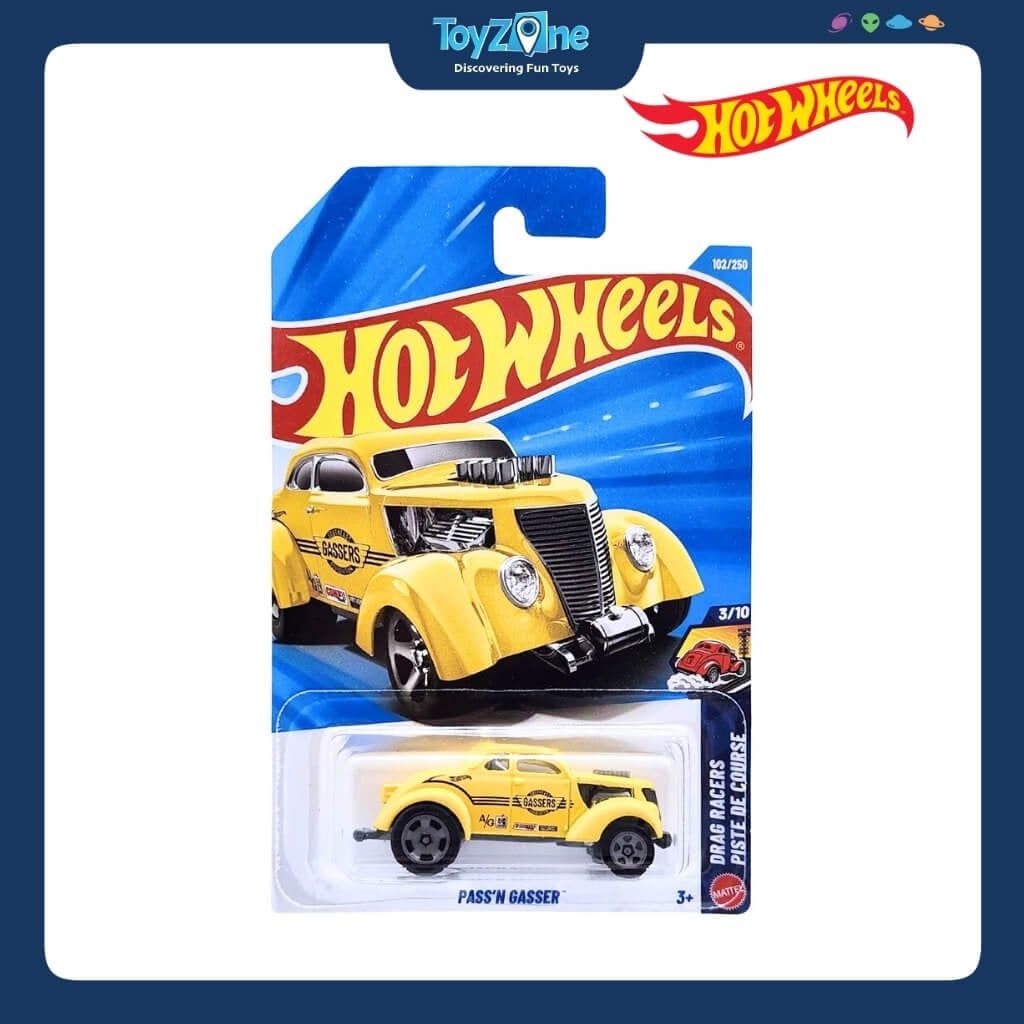 Mô hình xe Hot Wheels Drag Racers Piste De Course chính hãng