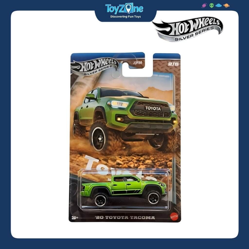 Mô hình xe Hot Wheels Silver Series Toyota chính hãng