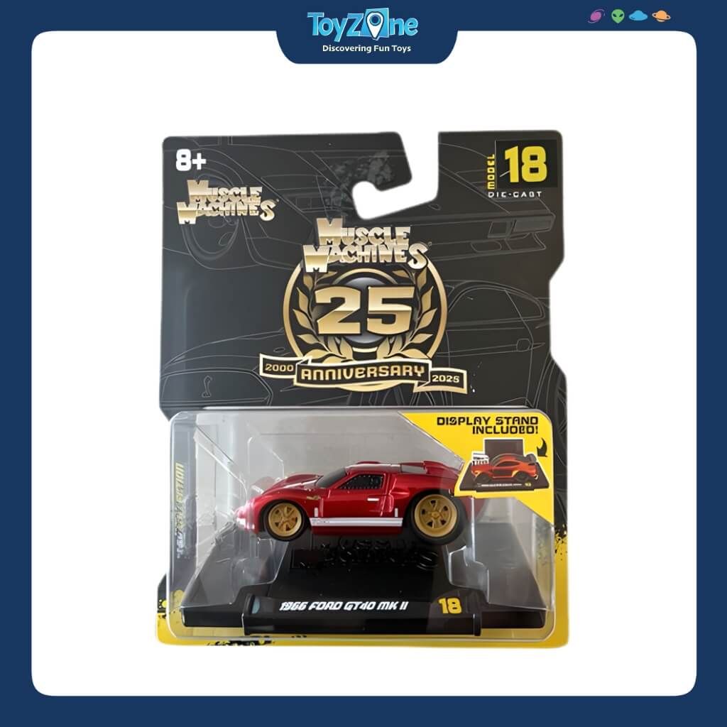 Mô hình xe Ford GT40 MK II 1966 Muscle Machines 25th Anniversary 1:64 MAISTO