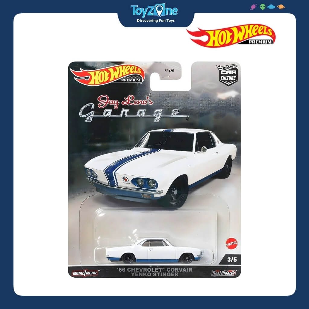 Mô hình xe Hot Wheels Premium 2022 Jay Leno's Garage chính hãng