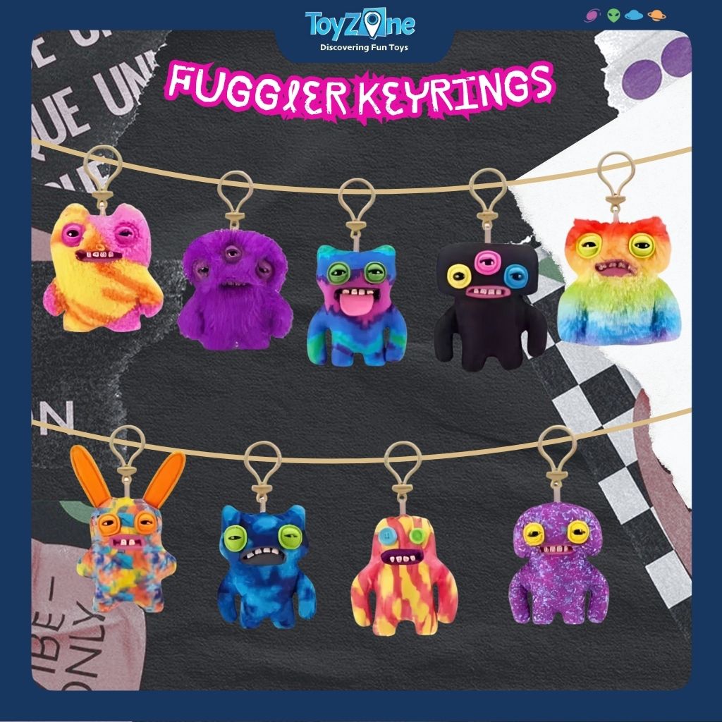 Mô Hình Đồ Chơi Sưu Tầm Móc Khoá Fuggler Keyrings Ver 6 5inch ZURU TOYS