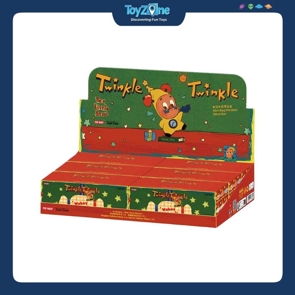 Mô hình Blind box móc khóa Twinkle Twinkle Be A Little Star ( Hãy Là Một Ngôi Sao Nhỏ ) Series Mini Bag Pendant POP MART