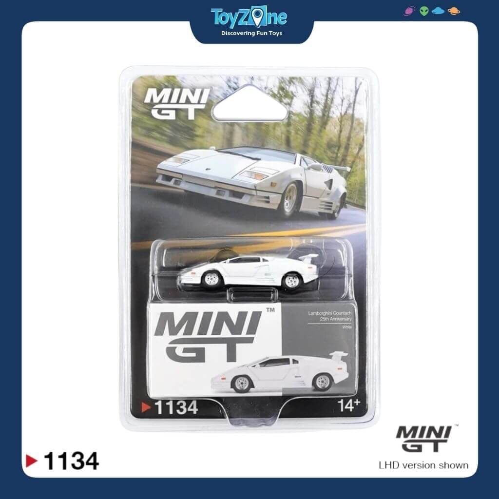Mô hình xe Lamborghini Countach 25th Anniversary 1:64 MiniGT
