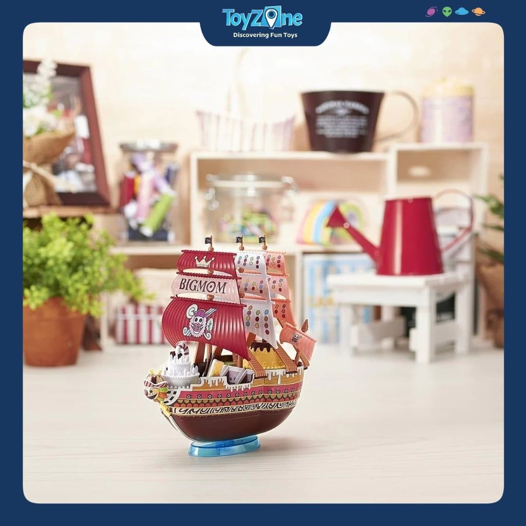 Mô hình lắp ráp One Piece Queen Mama Chanter Grand Ship Collection BANDAI