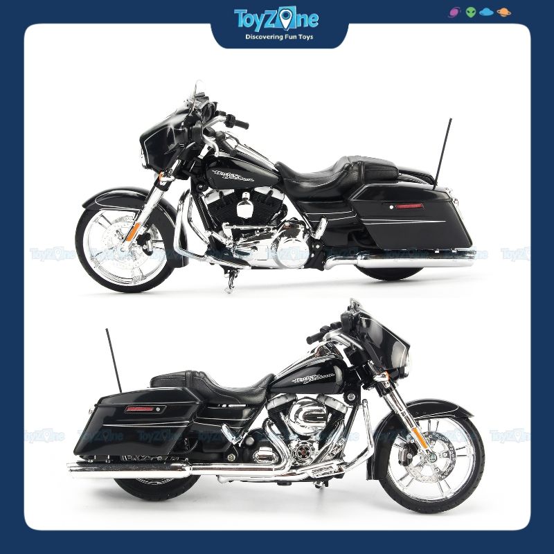 Mô hình mô tô Harley Davidson 2015 Street Glide Special 1:12 Maisto