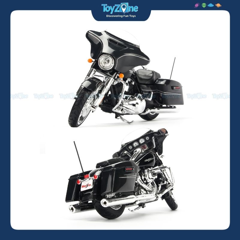 Mô hình mô tô Harley Davidson 2015 Street Glide Special 1:12 Maisto