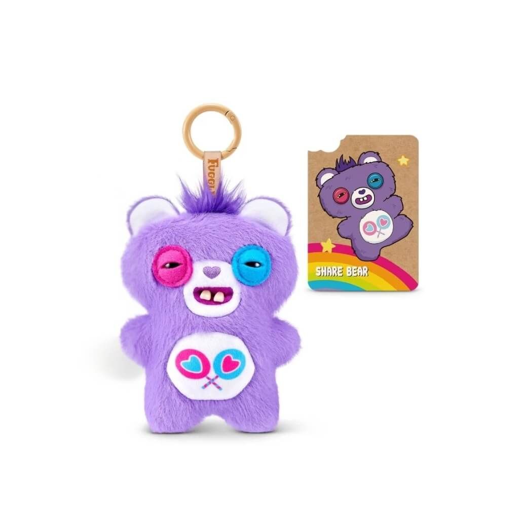 Đồ Chơi Móc Khóa Blind box Fuggler Care Bear Keyrings Ver 5inch ZURU TOYS