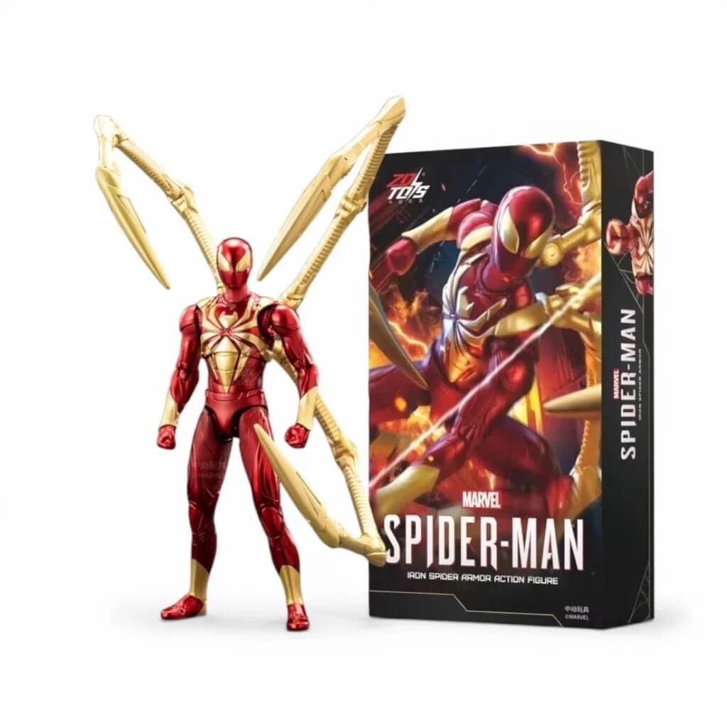 Mô hình Người Nhện Spider Man Iron Spider Armor 1:10 ZD TOYS