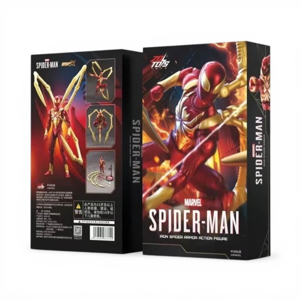 Mô hình Người Nhện Spider Man Iron Spider Armor 1:10 ZD TOYS
