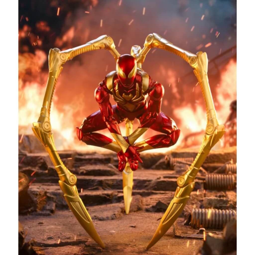 Mô hình Người Nhện Spider Man Iron Spider Armor 1:10 ZD TOYS