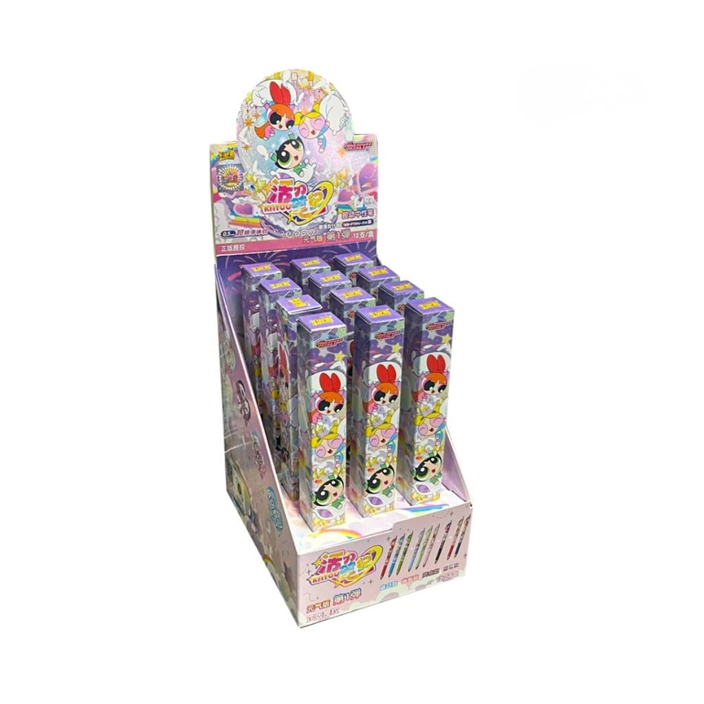 Bút Gel Blind box The Powerpuff Girls Energetic Memoirs Vitality Edition Series 1 KAYOU