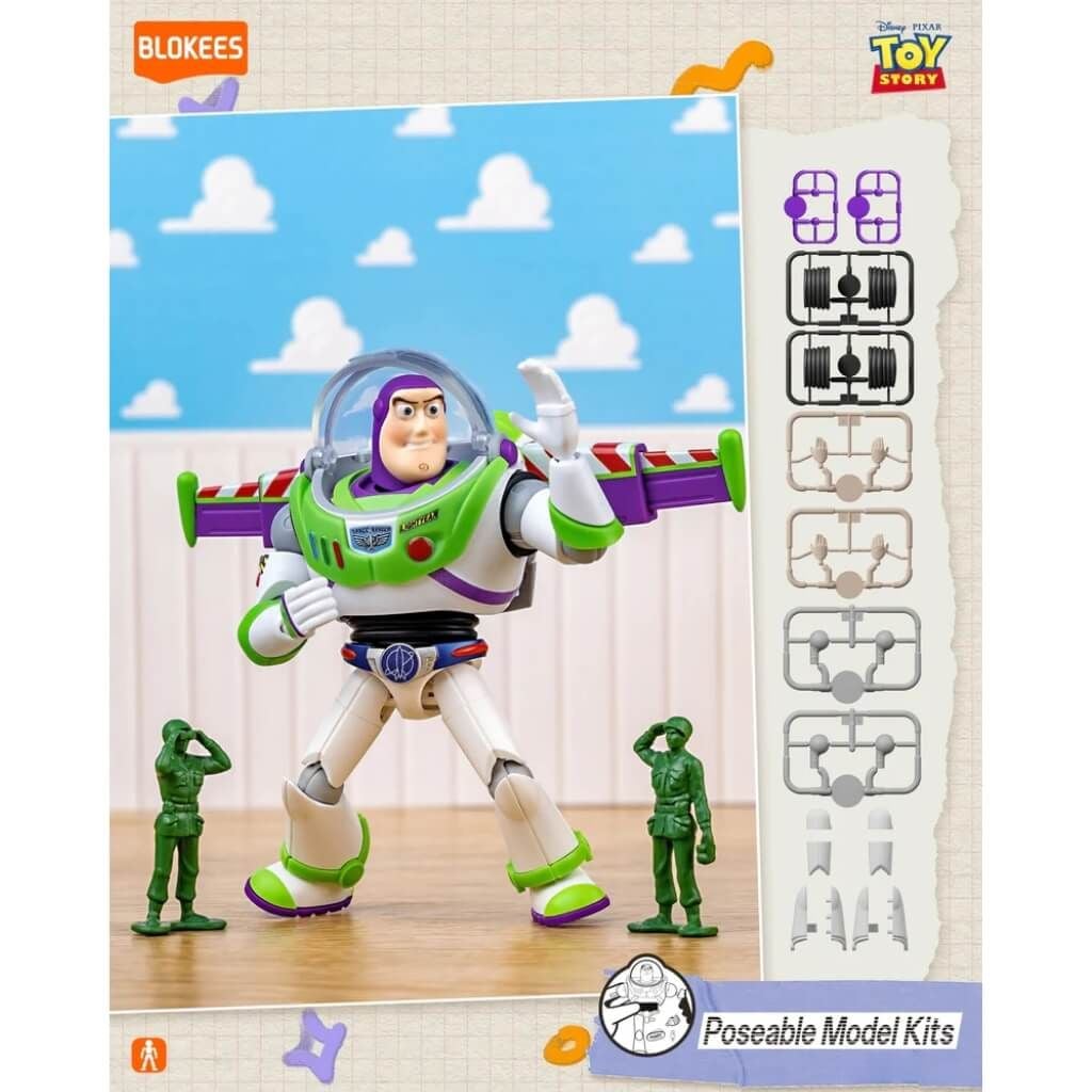 Mô hình đồ chơi lắp ráp Blind box Toy Story Elite Version 01 Friendship Quest BLOKEES