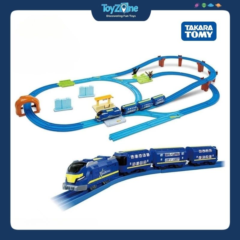 Bộ đồ chơi mô hình lắp ráp Đường Ray Tàu Hỏa Plarail Best Selection Set 2025 TAKARA TOMY