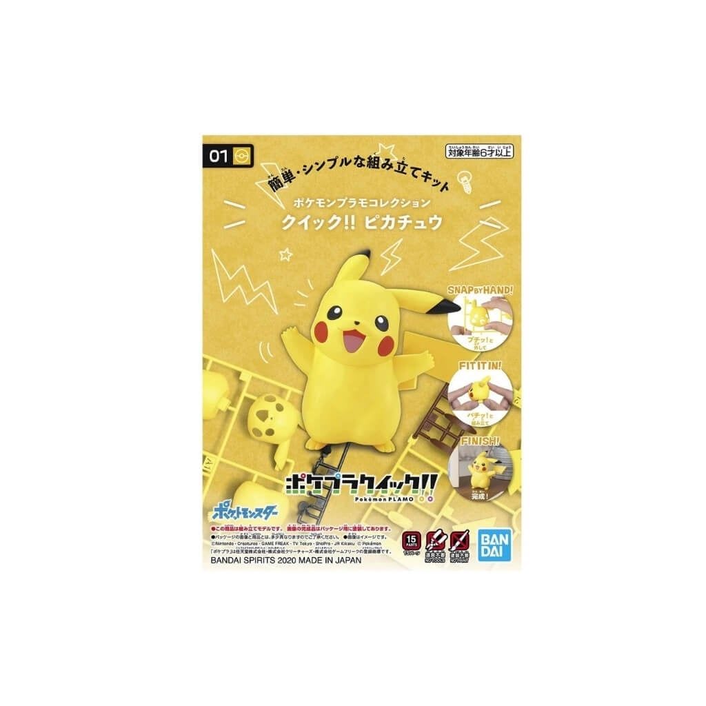Mô hình lắp ráp Pokemon Plamo Collection Quick Model Kit BANDAI