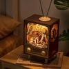 Mô hình gỗ lắp ráp 3D Retro Tivi Lễ Hội Hoàng Hôn Rolife Sunset Carnival AMT01 ROBOTIME
