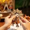 Mô hình gỗ lắp ráp 3D Retro Tivi Lễ Hội Hoàng Hôn Rolife Sunset Carnival AMT01 ROBOTIME