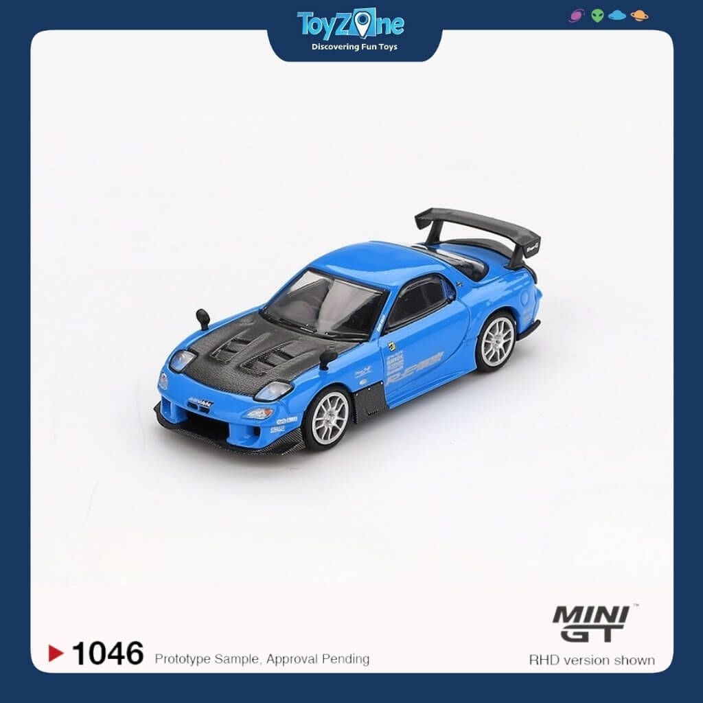 Mô hình xe Mazda RX-7 RE-Amemiya 20B NA 3ROTOR-7 1:64 MiniGT
