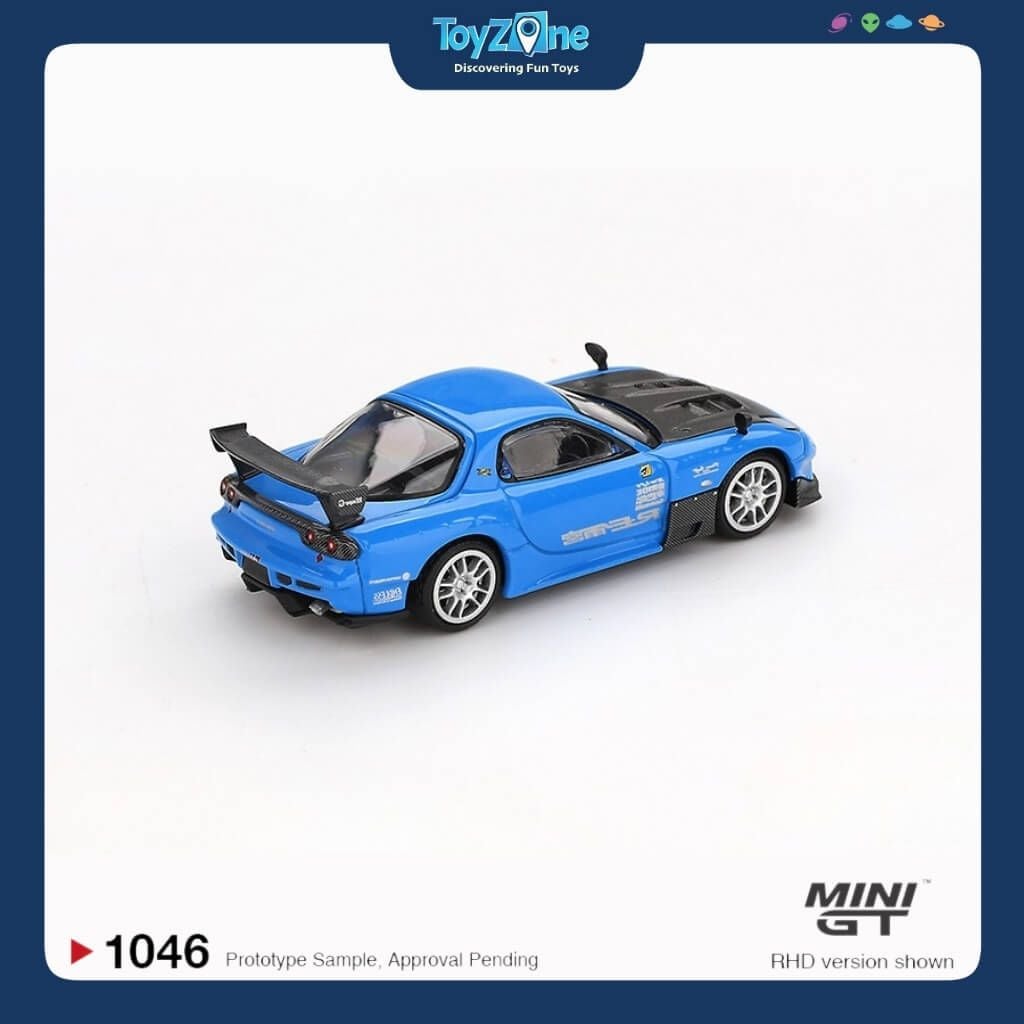 Mô hình xe Mazda RX-7 RE-Amemiya 20B NA 3ROTOR-7 1:64 MiniGT