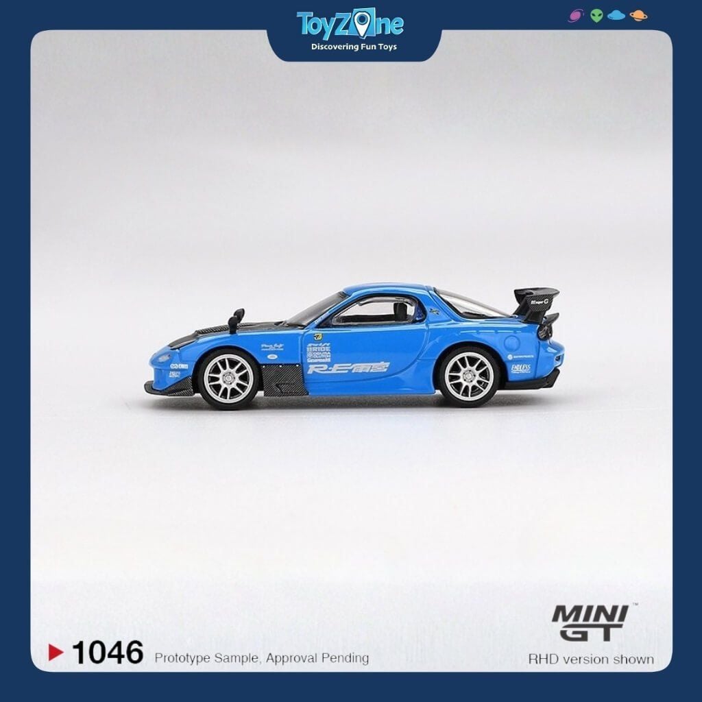 Mô hình xe Mazda RX-7 RE-Amemiya 20B NA 3ROTOR-7 1:64 MiniGT