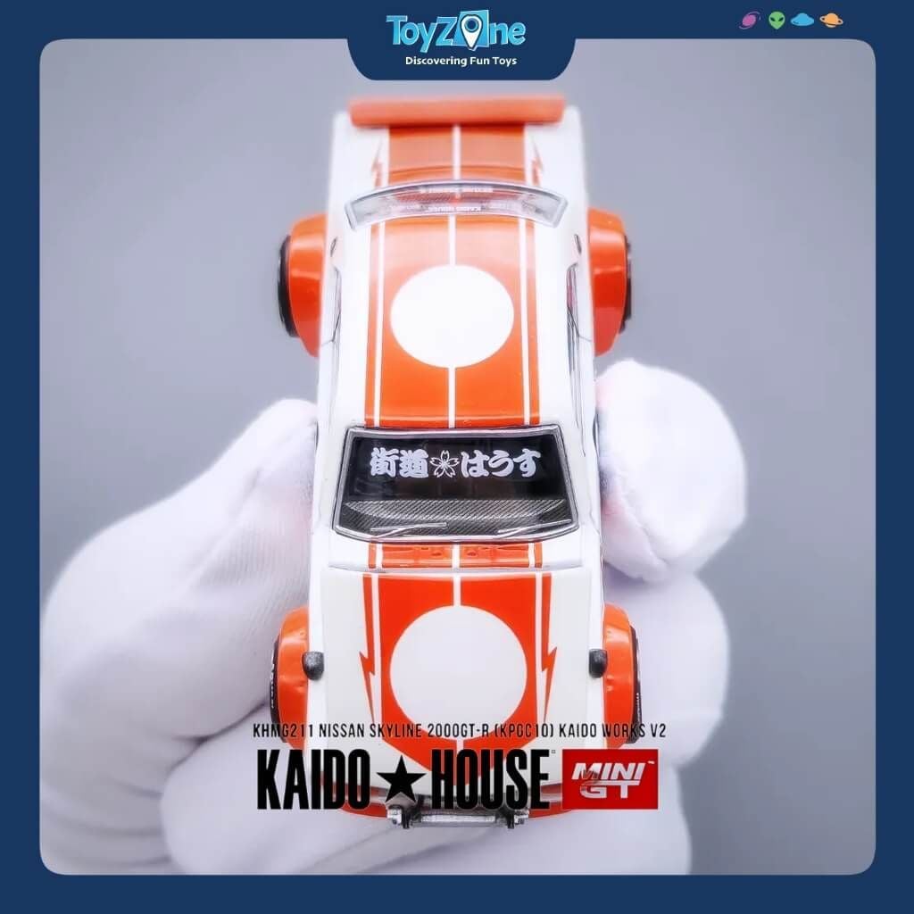 Mô hình xe Nissan Skyline 2000GT-R ( KPGC10 ) 1:64 KAIDO HOUSE x MiniGT