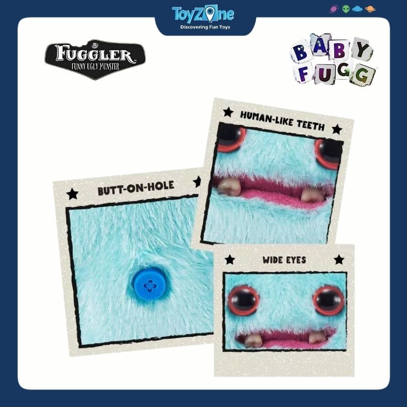 Mô hình đồ chơi sưu tầm Fuggler Baby Fuggs 3.5inch ZURU TOYS