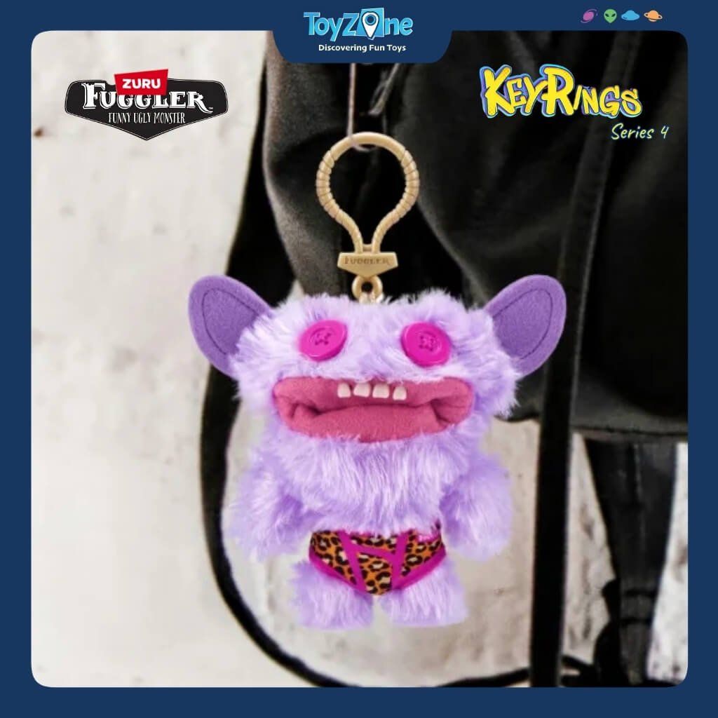 Mô Hình Đồ Chơi Sưu Tầm Móc Khoá Fuggler Keyrings Ver 4 5inch ZURU TOYS