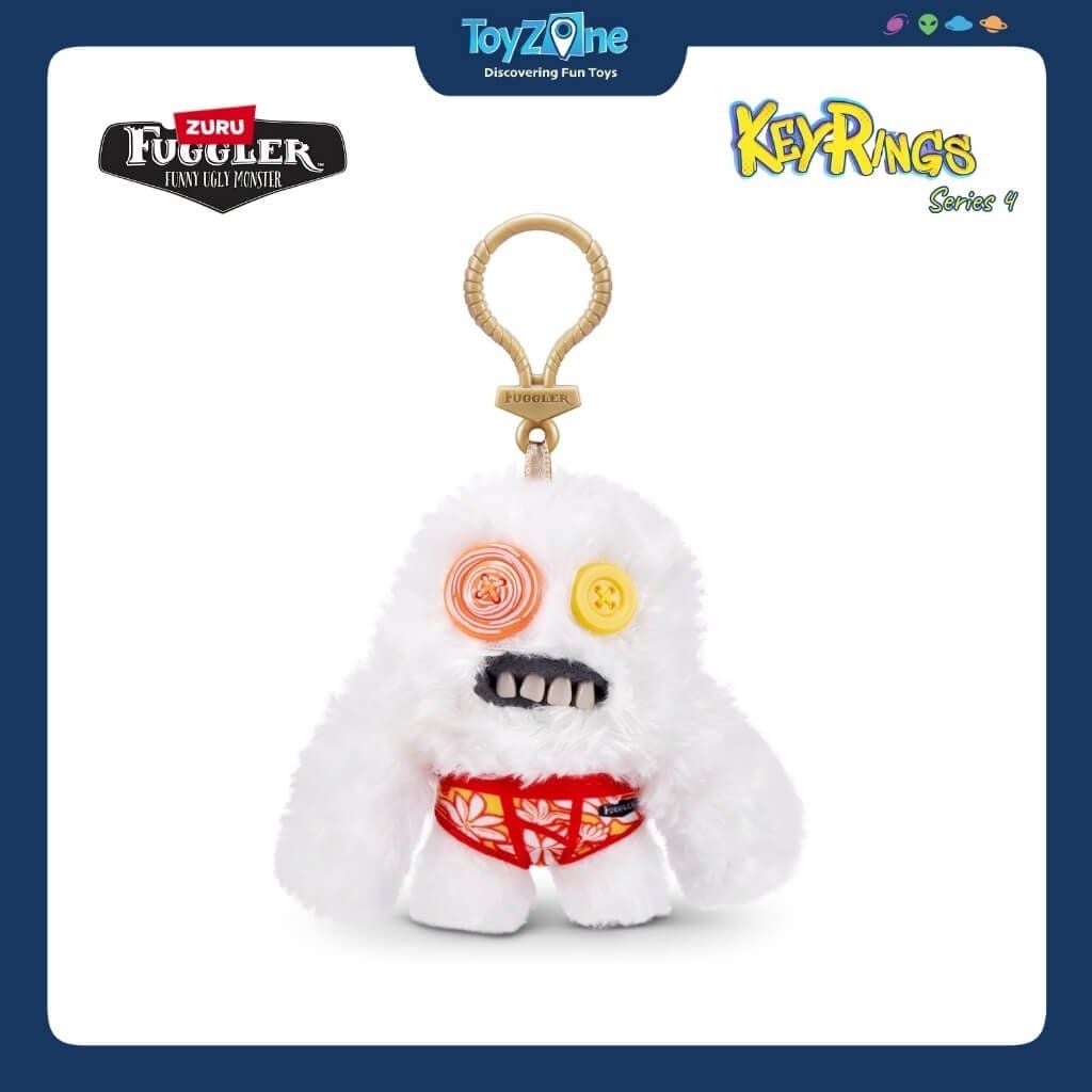 Mô Hình Đồ Chơi Sưu Tầm Móc Khoá Fuggler Keyrings Ver 4 5inch ZURU TOYS
