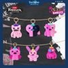 Mô hình móc khoá đồ chơi sưu tầm Fuggler Baby Pinkles Keyrings 3.5 inch ZURU TOYS