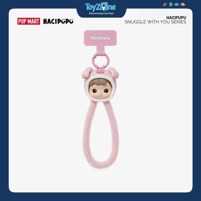 Dây đeo điện thoại Blind box HACIPUPU Snuggle With You Phone Lanyard POP MART