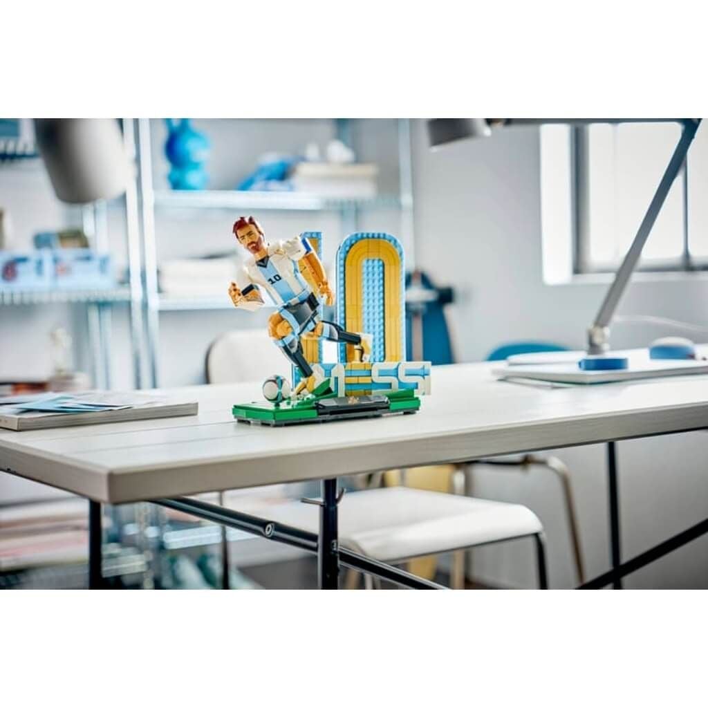 Bộ đồ chơi mô hình lắp ráp Huyền Thoại Bóng Đá Lionel Messi 2in1 LEGO EDITIONS SPORTS