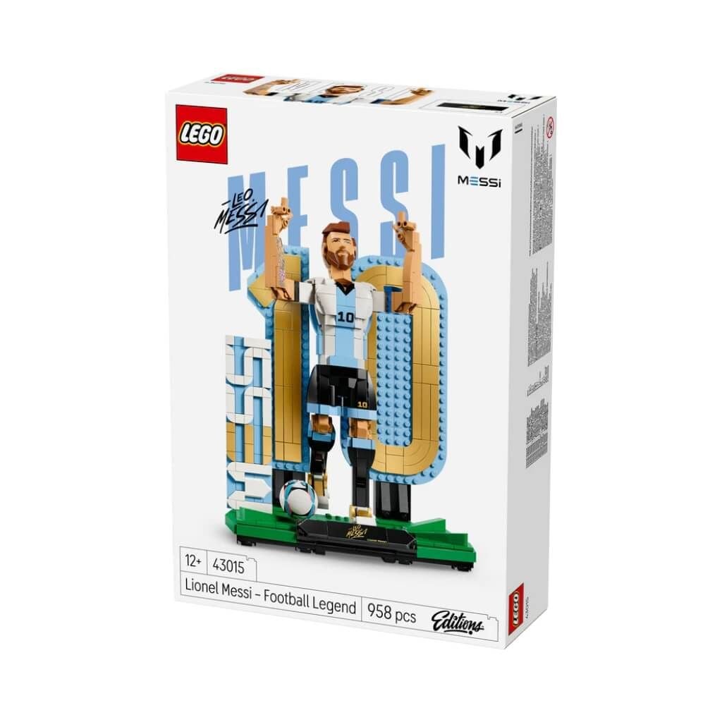 Bộ đồ chơi mô hình lắp ráp Huyền Thoại Bóng Đá Lionel Messi 2in1 LEGO EDITIONS SPORTS