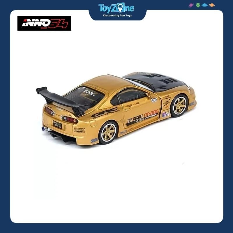 Mô hình xe Toyota Supra A80 TOP SECRET GT300 1:64 INNO64