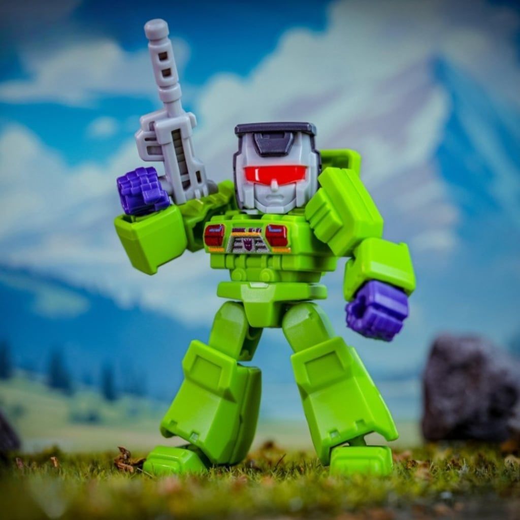 Mô hình đồ chơi lắp ráp Blind box Transformers Defender Version 02 The Overthrow Model Kits BLOKEES