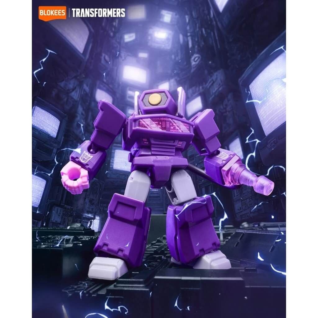 Mô hình đồ chơi lắp ráp Blind box Transformers Defender Version 04 Tyrants Fury Model Kits BLOKEES