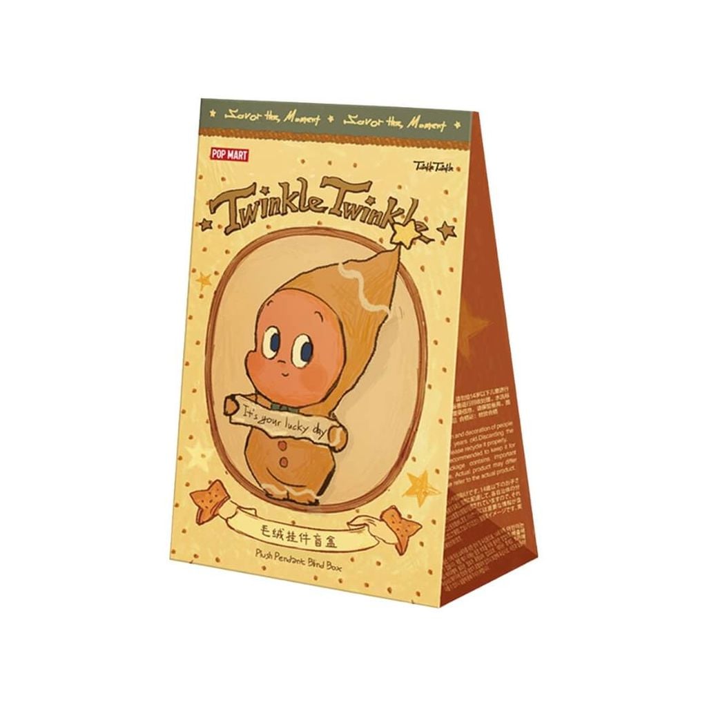 Đồ chơi Blind box Móc khoá Gấu bông Twinkle Twinkle Savor the Moment Series-Fresh-Baked Mini Cookies POP MART
