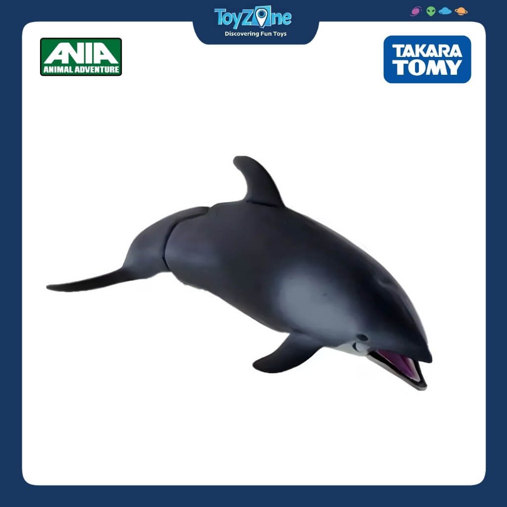 Mô hình đồ chơi Động Vật Cá Heo Sườn Trắng ANIA AS-19 White Sided Dolphin TAKARA TOMY