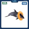 Mô hình đồ chơi Động Vật Cá Heo Sườn Trắng ANIA AS-19 White Sided Dolphin TAKARA TOMY