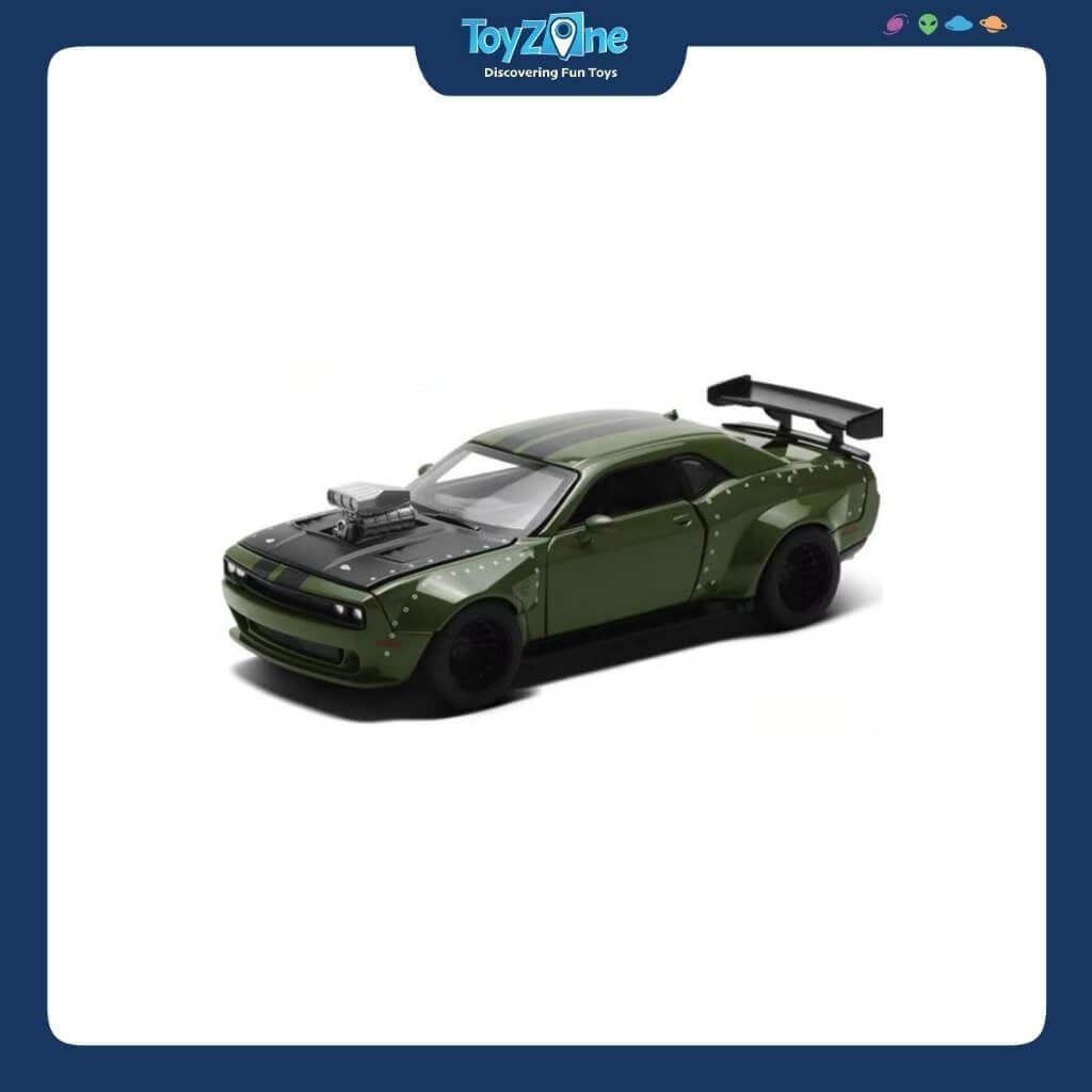 Bộ lắp ráp mô hình xe Dodge Challenger SRT Jailbreadk Model Kit 1:36 CCA