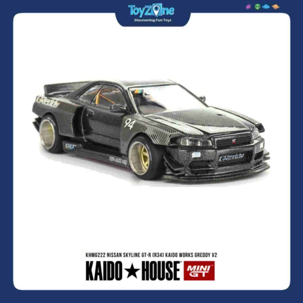 Mô hình xe Nissan Skyline GT-R ( R34 ) KAIDO HOUSE x MiniGT